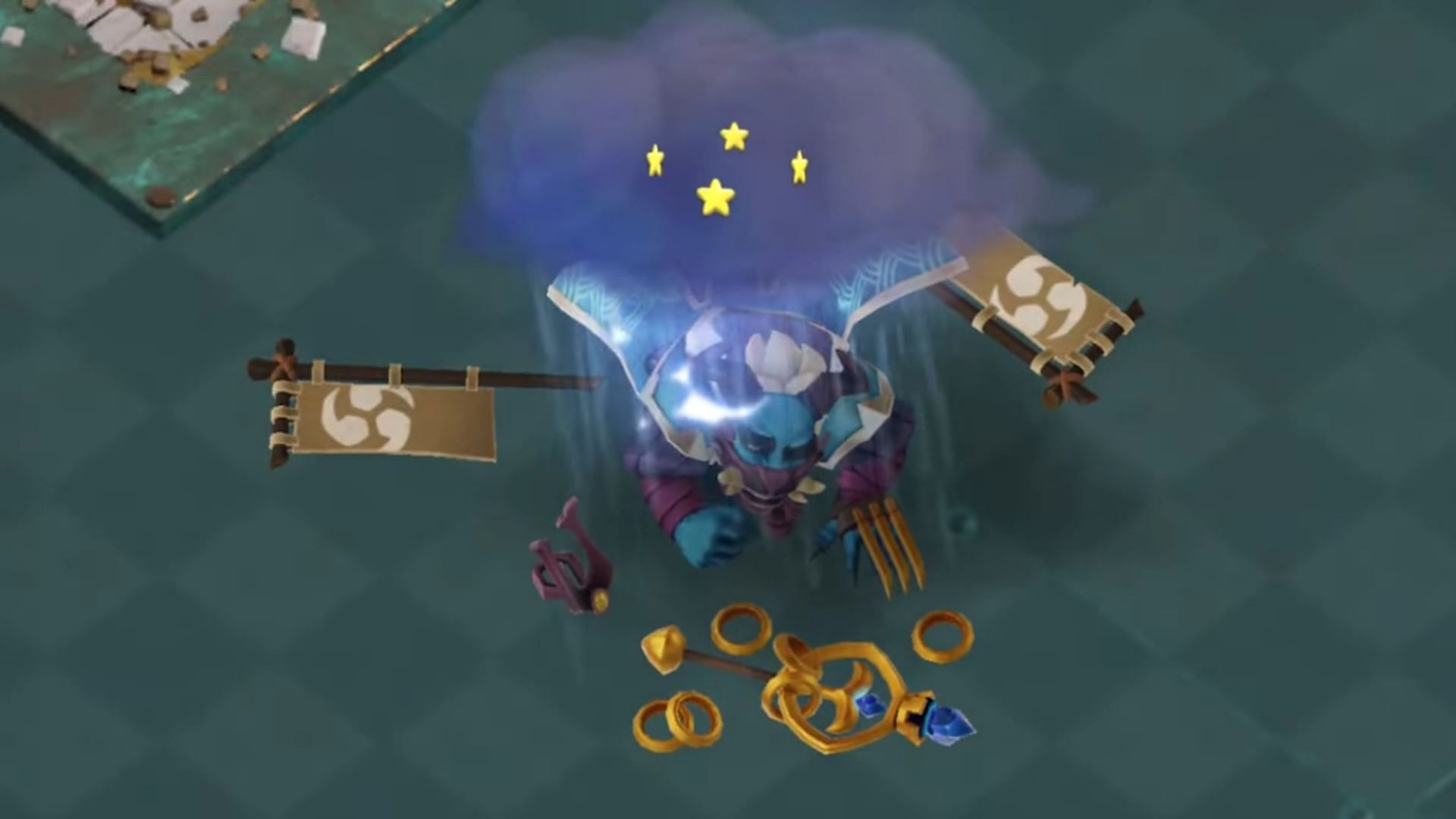 Knock out animation (Image via Supercell)